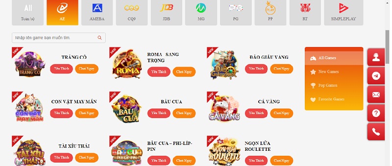Những game nổ hũ đặc sắc nhất của nhà cái i999